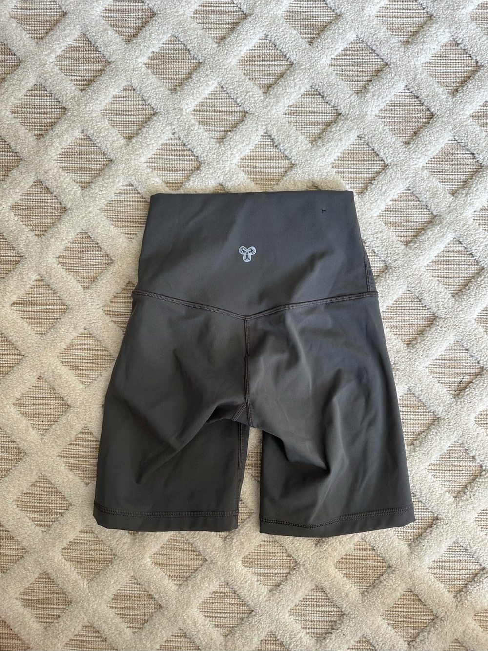 Aritzia High-Waist Black Athletic Bike Shorts